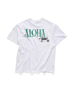 Aloha Short Sleeve T-Shirt - White by S-Double - view 2