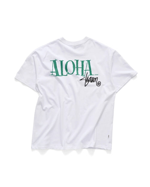 Aloha Short Sleeve T-Shirt - White by S-Double - view 2