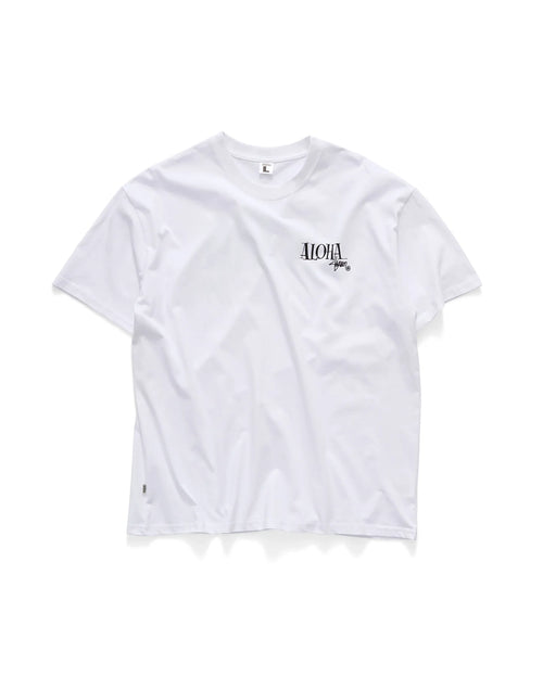 Aloha Short Sleeve T-Shirt - White by S-Double