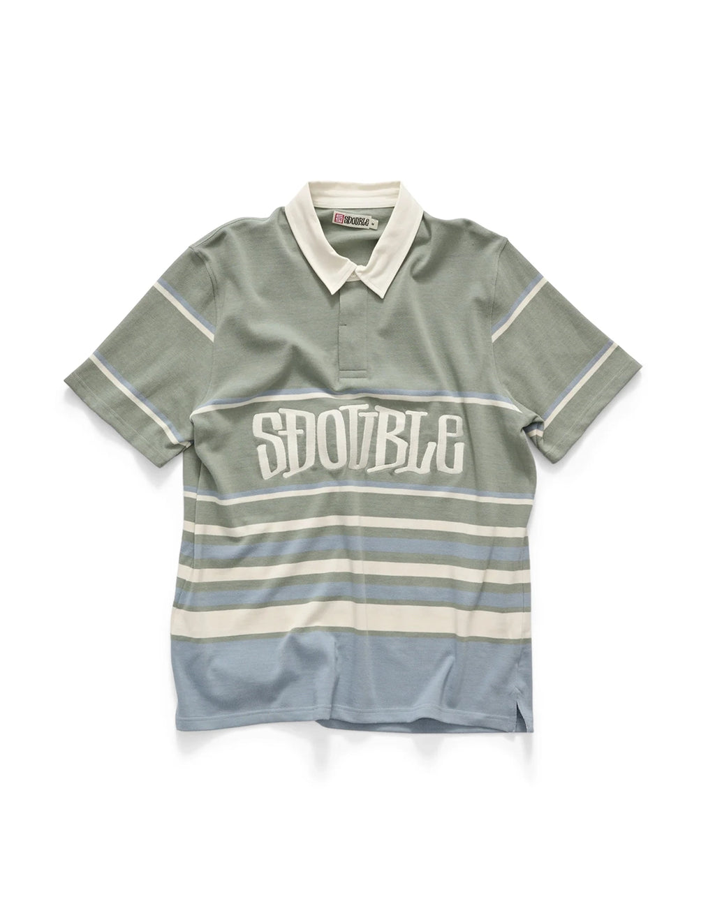 Short Sleeve Rugby Polo - Seagrass