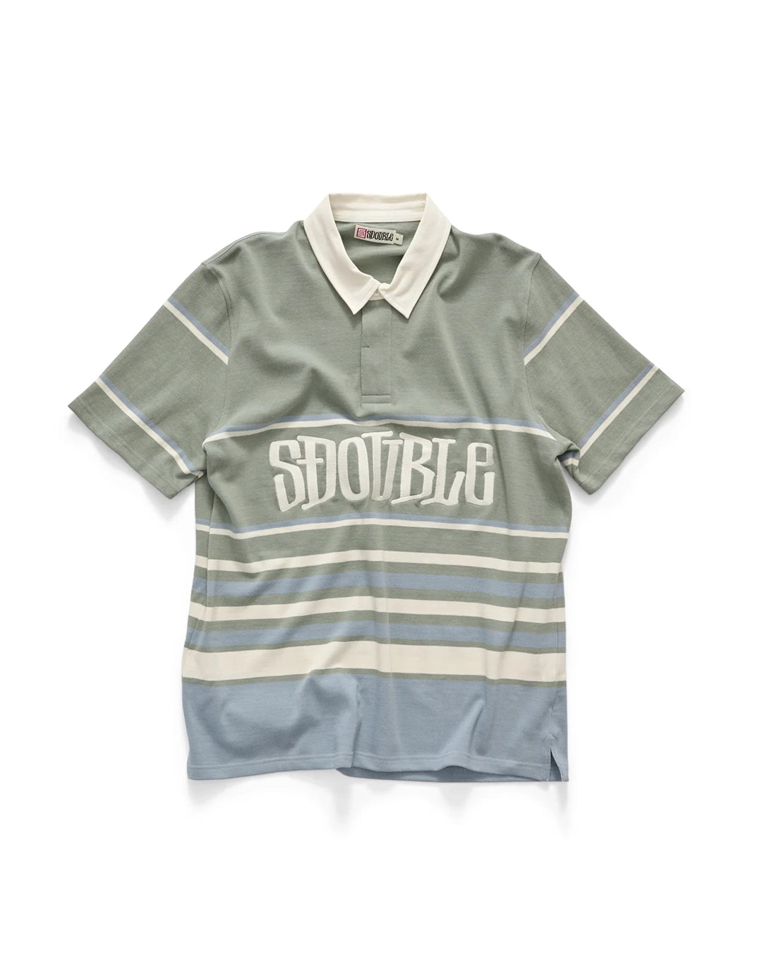Short Sleeve Rugby Polo - Seagrass