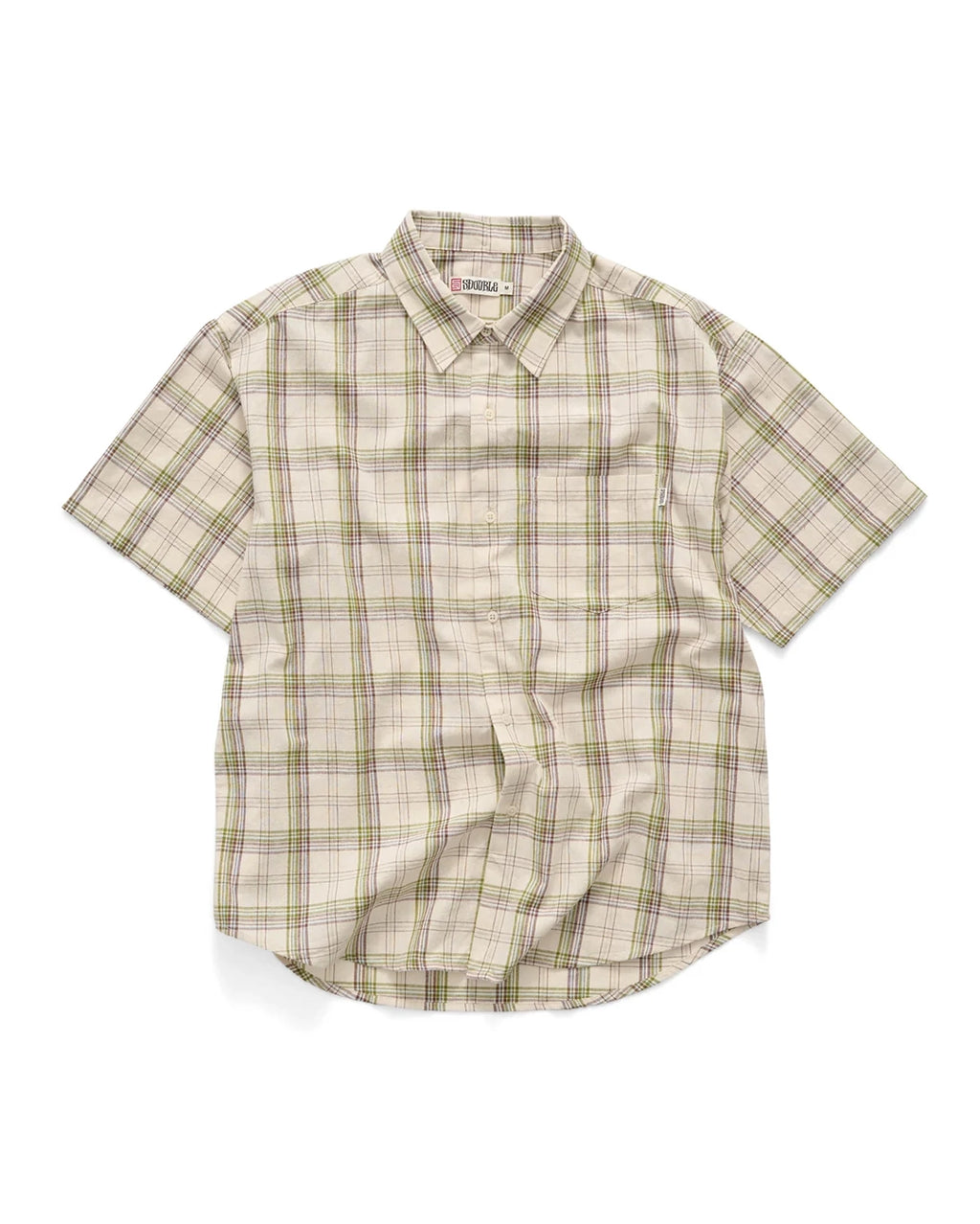 Chanel Short Sleeve Shirt - White/Green