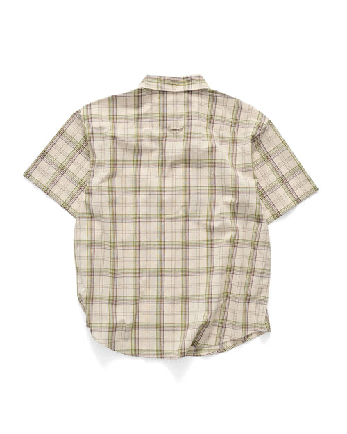 Chanel Short Sleeve Shirt - White/Green by S-Double - view 2