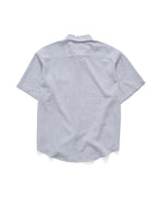 James Stripe Short Sleeve Shirt - Blue Stripe by S-Double - view 2