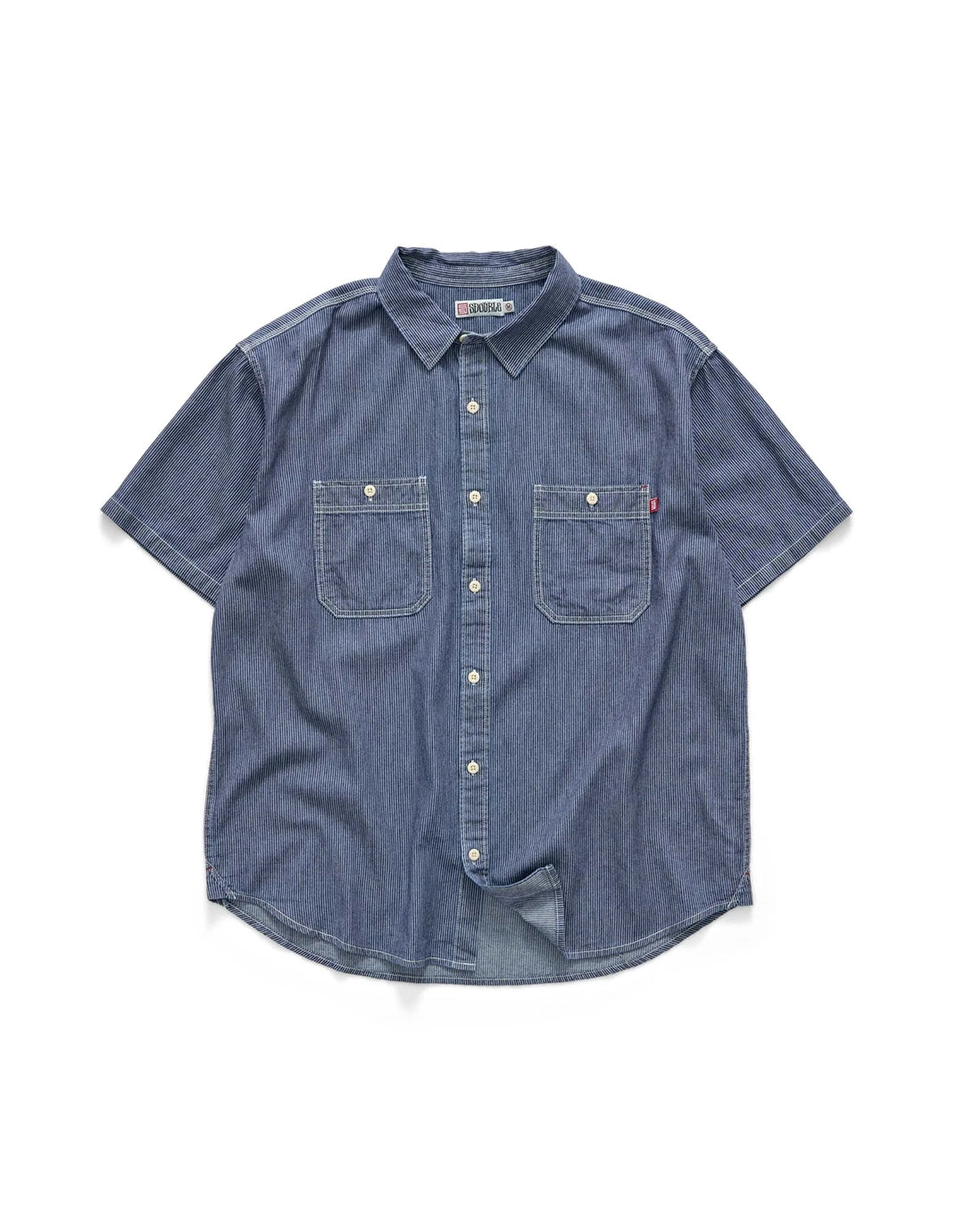 Union Short Sleeve Work Shirt - Stripe