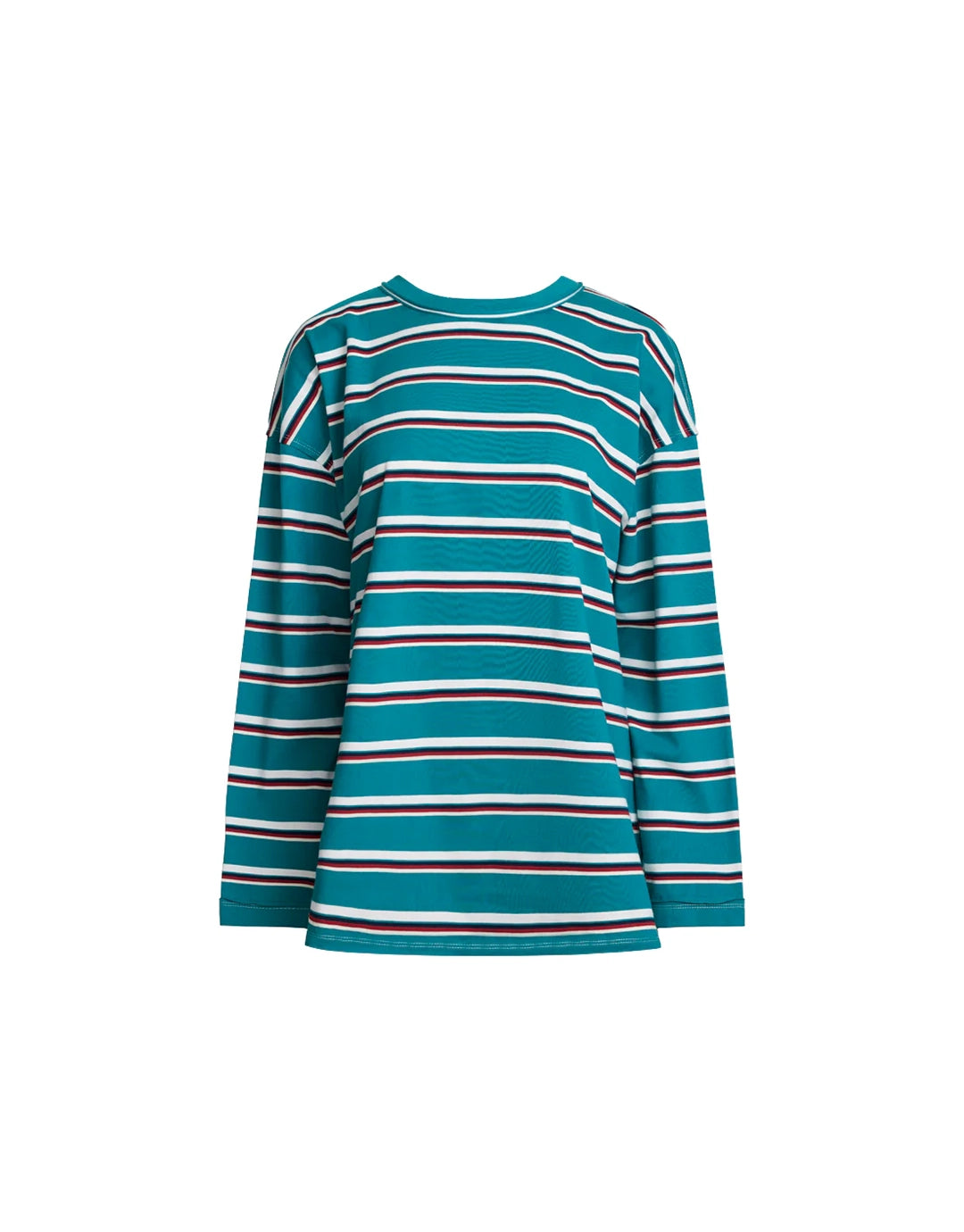 Horizon Long Sleeve Top - Forest Stripe