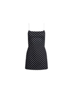Voyage Mini Dress - Noir Polka by Lioness - view 5