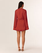 Kyla Mini Dress - Rust - SNDYS