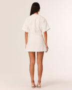 Nola Mini Dress - White - SNDYS