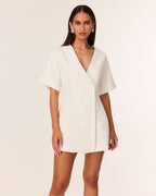 Nola Mini Dress - White - SNDYS