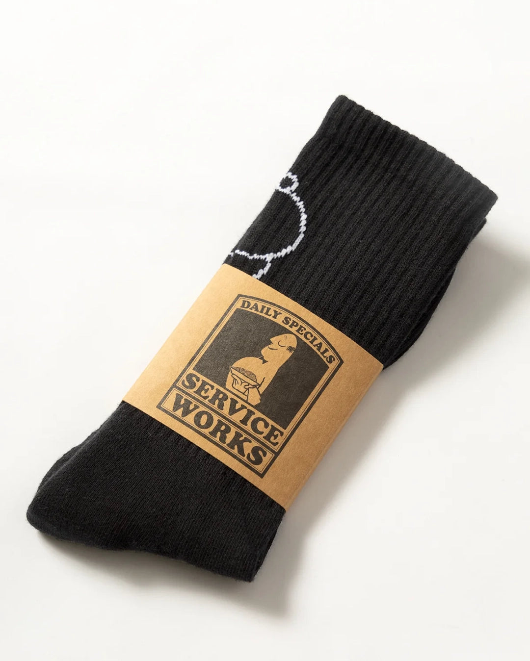 Salt + Pepper Socks - Black