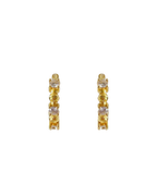 Gia Earrings - Gold by Mountain and Moon - view 3