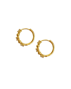 Gia Earrings - Gold by Mountain and Moon