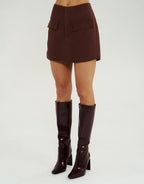 Skort - Chocolate by Summi Summi - view 2