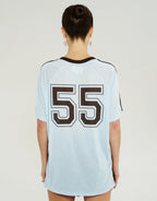 V Neck Jersey Tee - Ice by Summi Summi - view 4