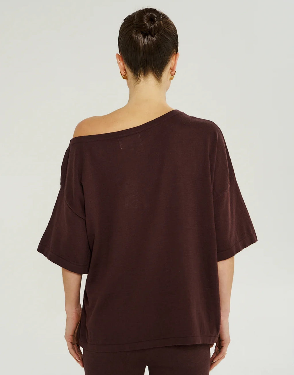 Knit Tee - Chocolate by Summi Summi - view 3