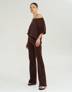 Knit Tee - Chocolate by Summi Summi - view 5