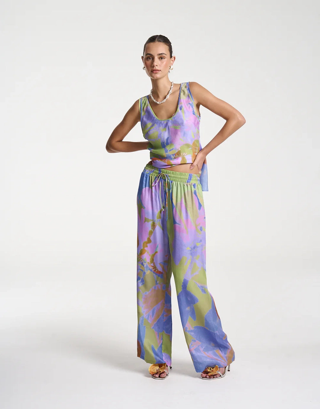 Wide Leg Pant - Bananas