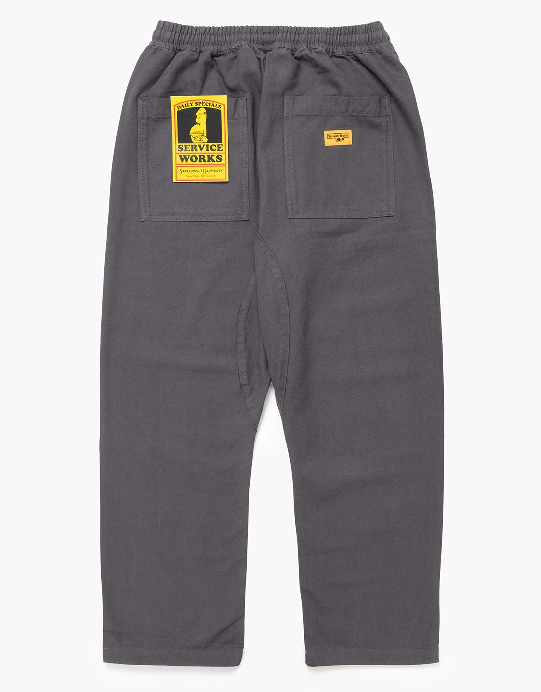 Canvas Chef Pant - Grey