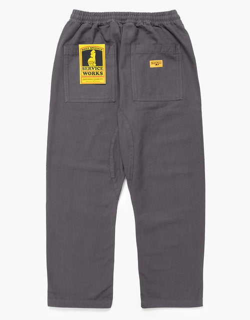 Canvas Chef Pant - Grey by Service Works - view 2