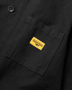 Canvas Chore Shirt - Black by Service Works - view 6