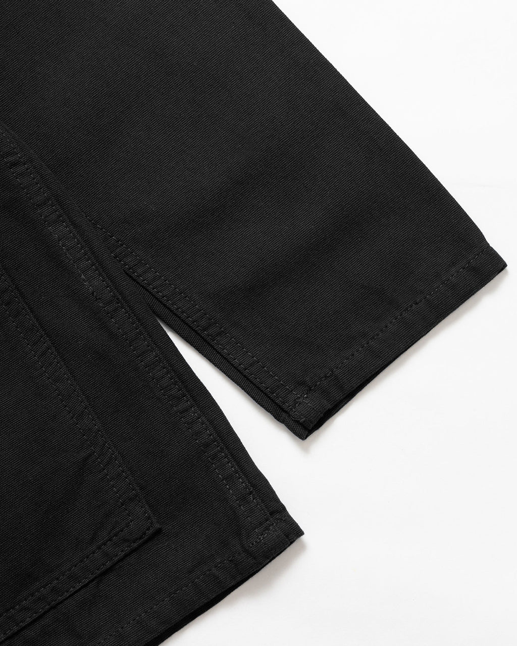 Canvas Chore Shirt - Black