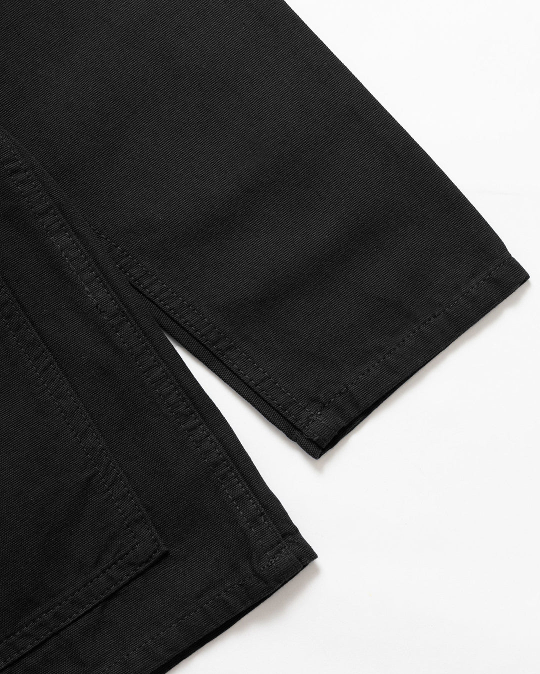 Canvas Chore Shirt - Black