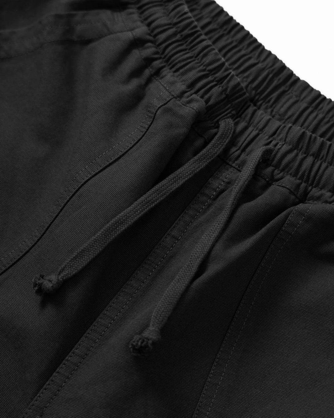 Classic Canvas Chef Shorts - Black