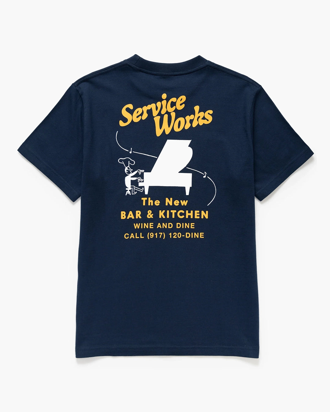 Bar + Kitchen T-Shirt - Navy
