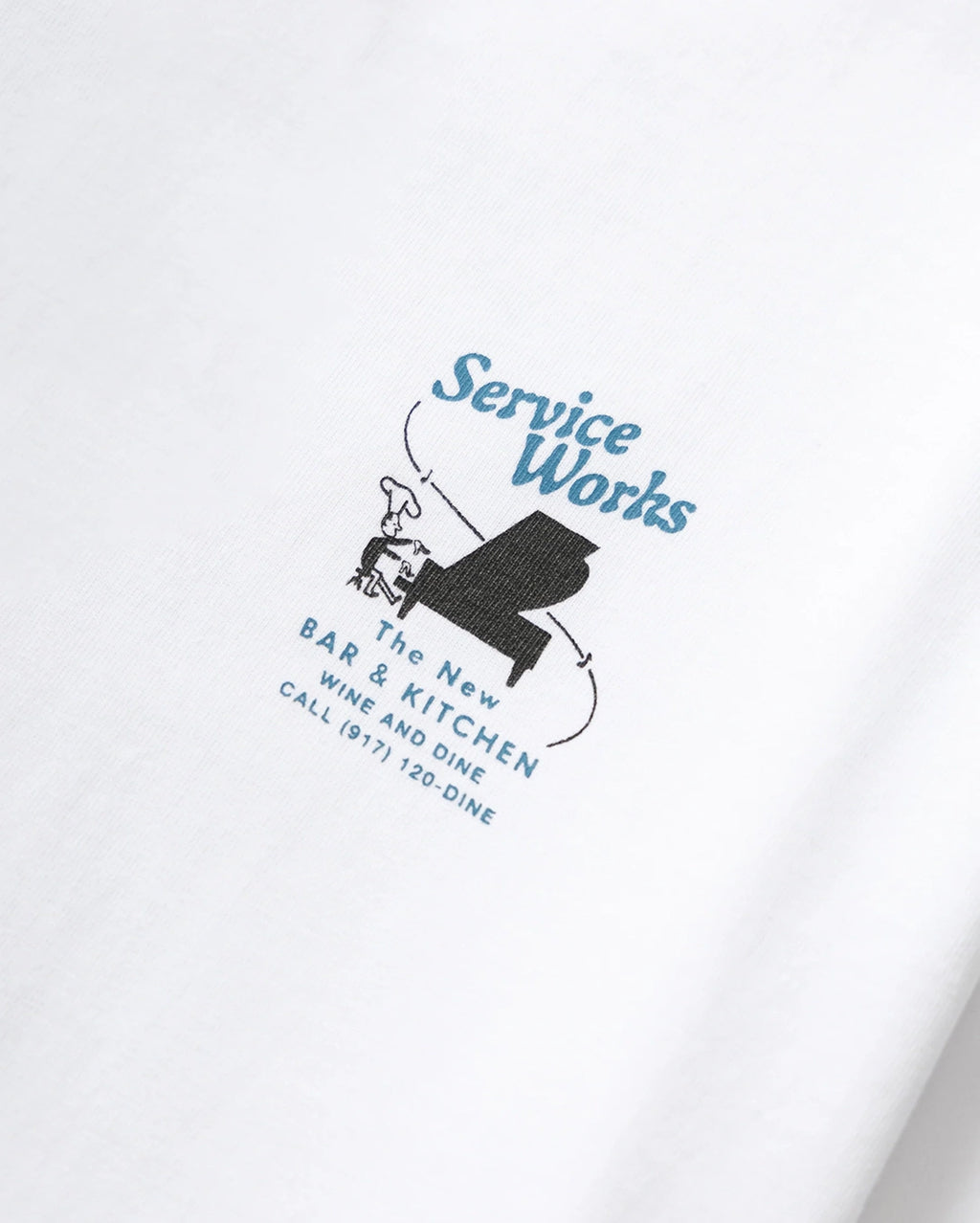 Bar + Kitchen T-Shirt - White