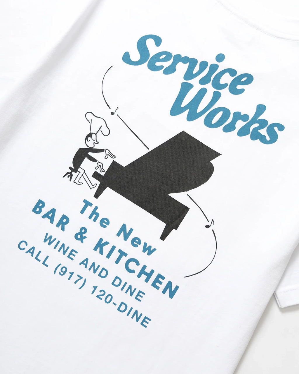 Bar + Kitchen T-Shirt - White