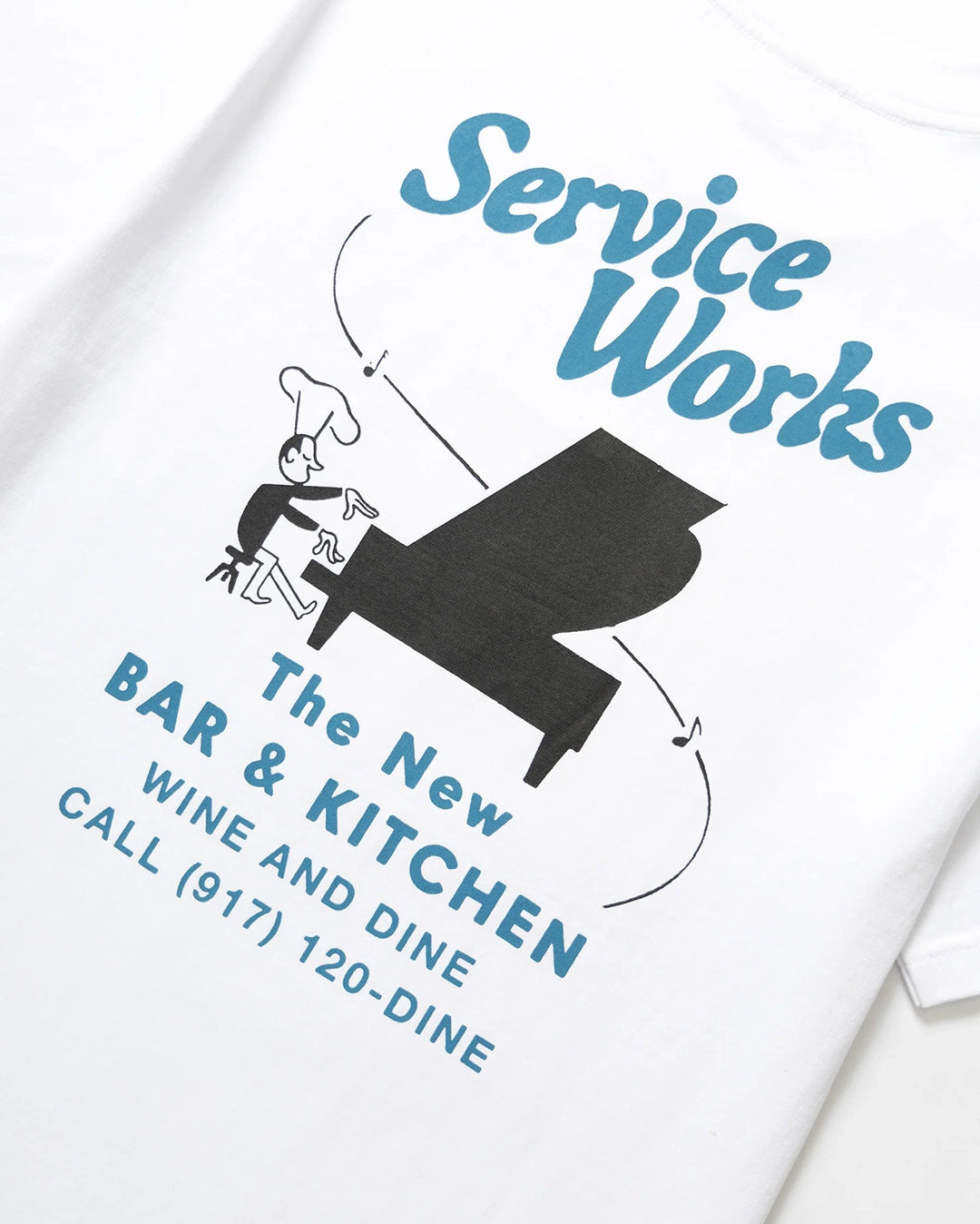 Bar + Kitchen T-Shirt - White