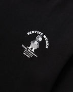 Maintenance T-Shirt - Black by Service Works - view 3