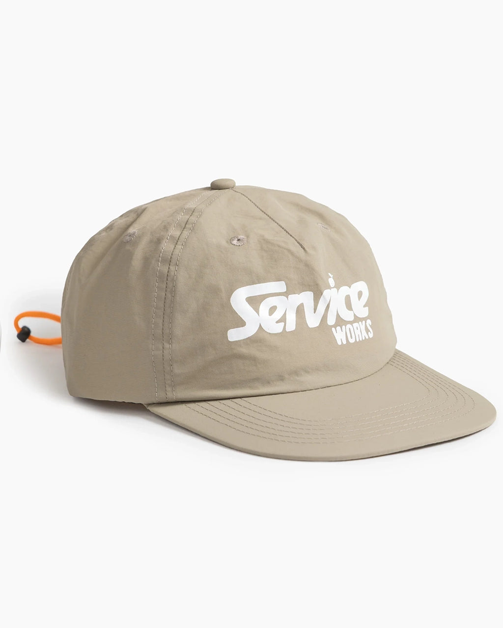 Nylon Drivers Cap - Khaki
