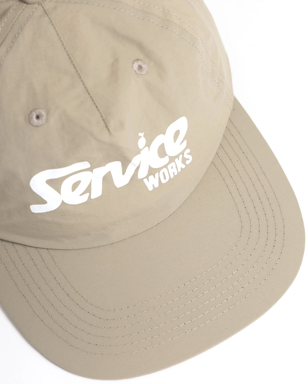 Nylon Drivers Cap - Khaki