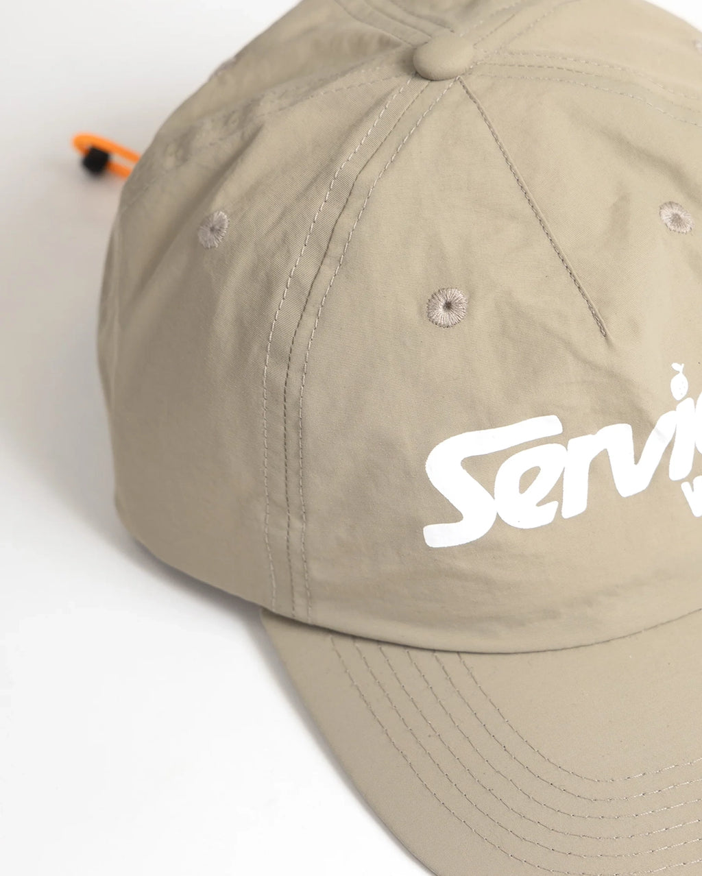 Nylon Drivers Cap - Khaki