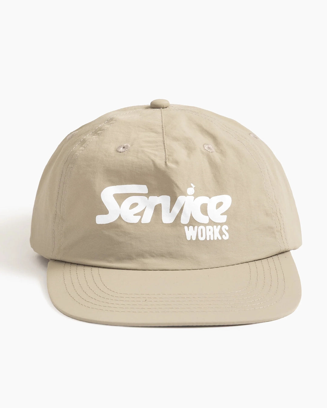 Nylon Drivers Cap - Khaki