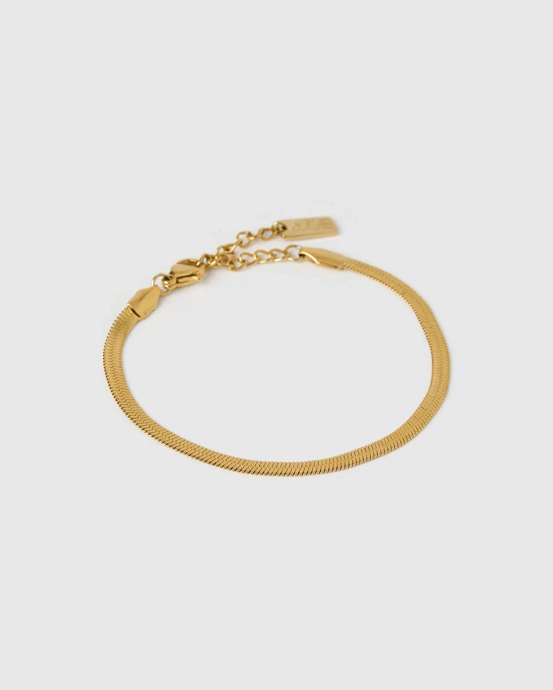 Sylvia Gold Snake Chain Bracelet by Arms of Eve - view 5
