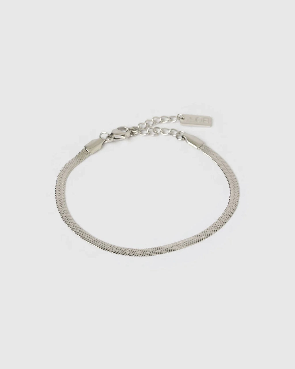 Sylvia Silver Snake Chain Bracelet by Arms of Eve - view 3
