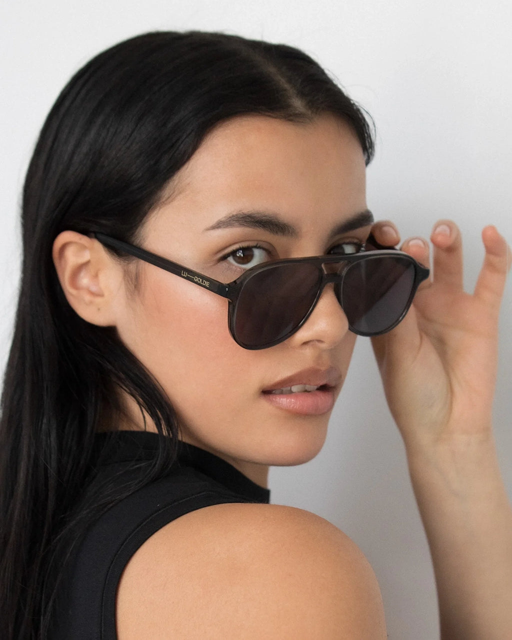 Scout Sunglasses - Ash by Lu Goldie - view 6