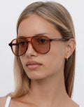 Scout Sunglasses - Chestnut by Lu Goldie