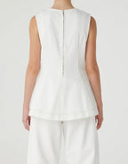 Lucille Top - White by Nobody Denim - view 4