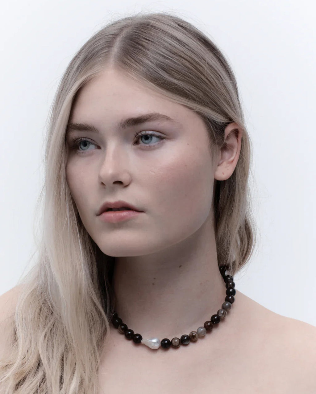 Ophelia Necklace - Brown