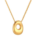 Cloud Letter Pendant - Gold by Walt - view 17