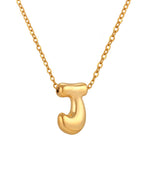 Cloud Letter Pendant - Gold by Walt - view 12
