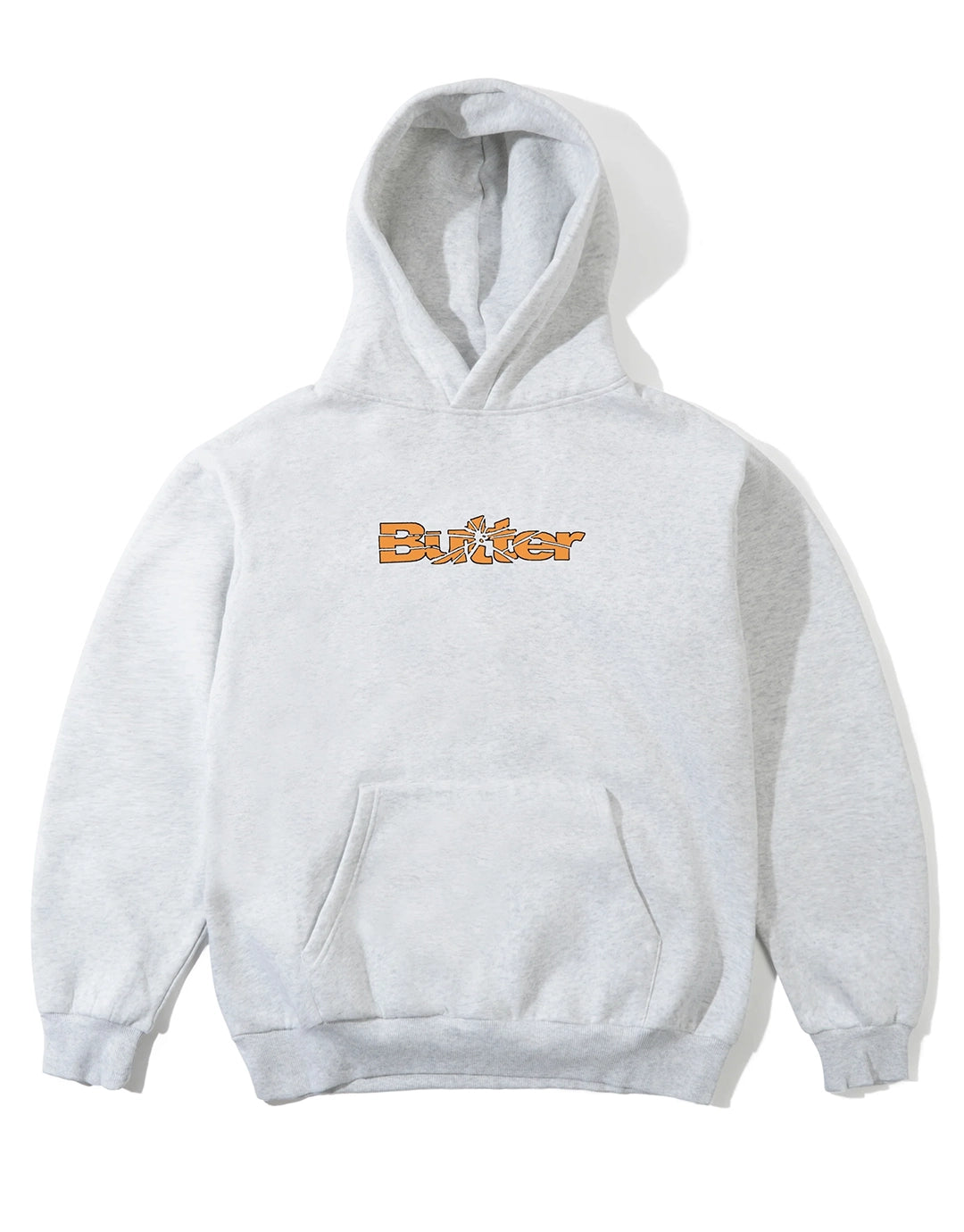 Smashed Logo Pullover Hood - Ash by Butter Goods - view 2