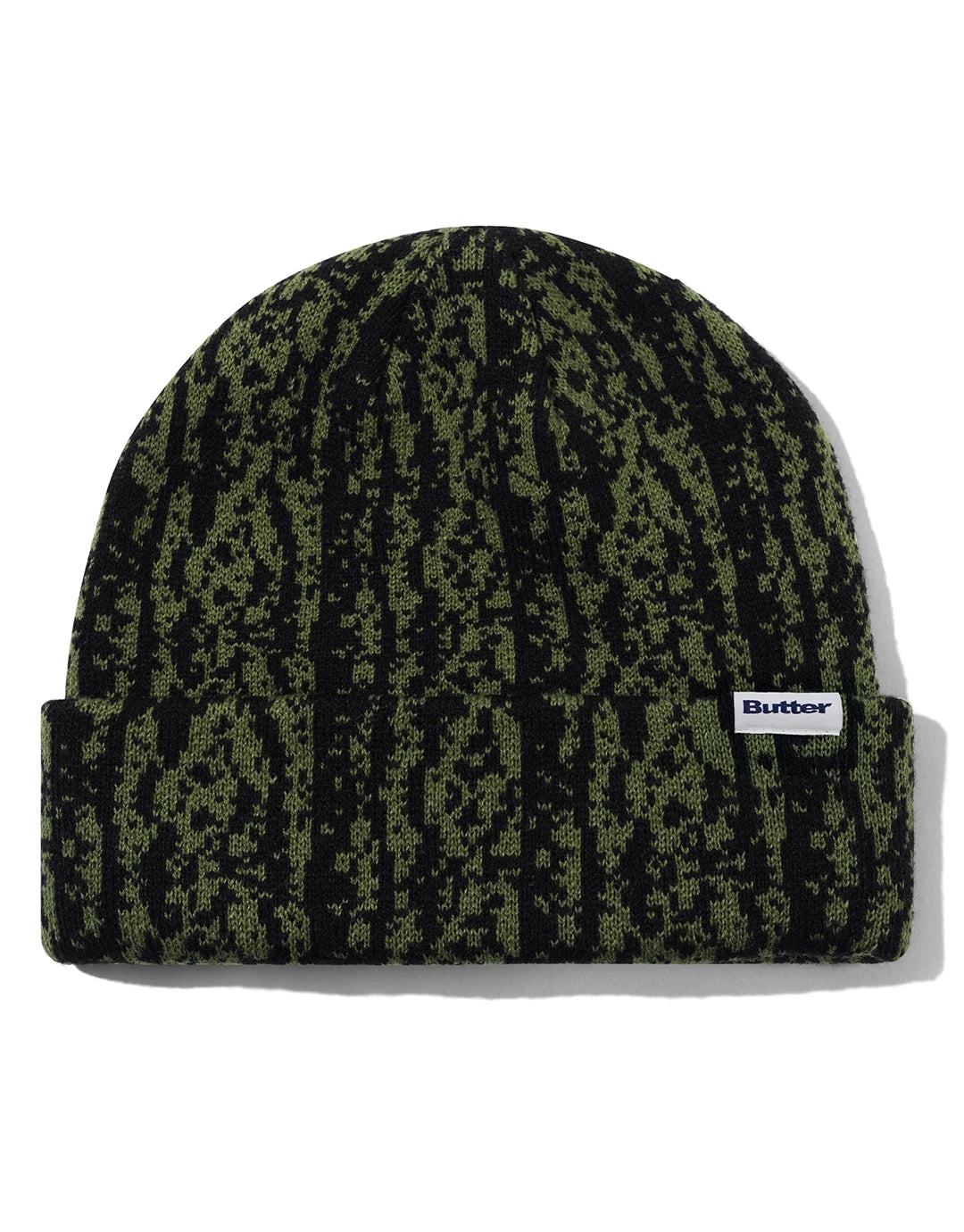 Lowland Camo Beanie - Green by Butter Goods