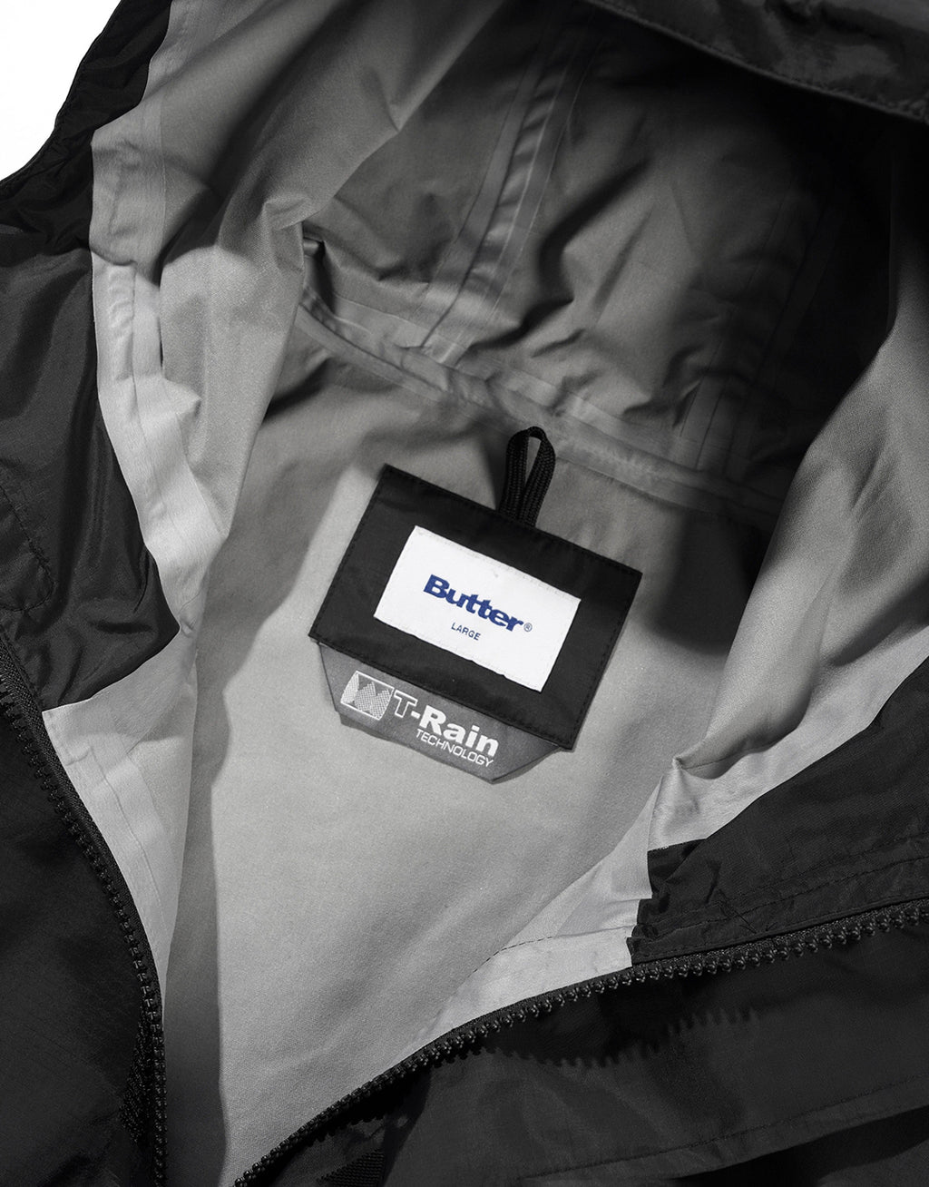 T-Rain Jacket - Black Graphite by Butter Goods - view 4