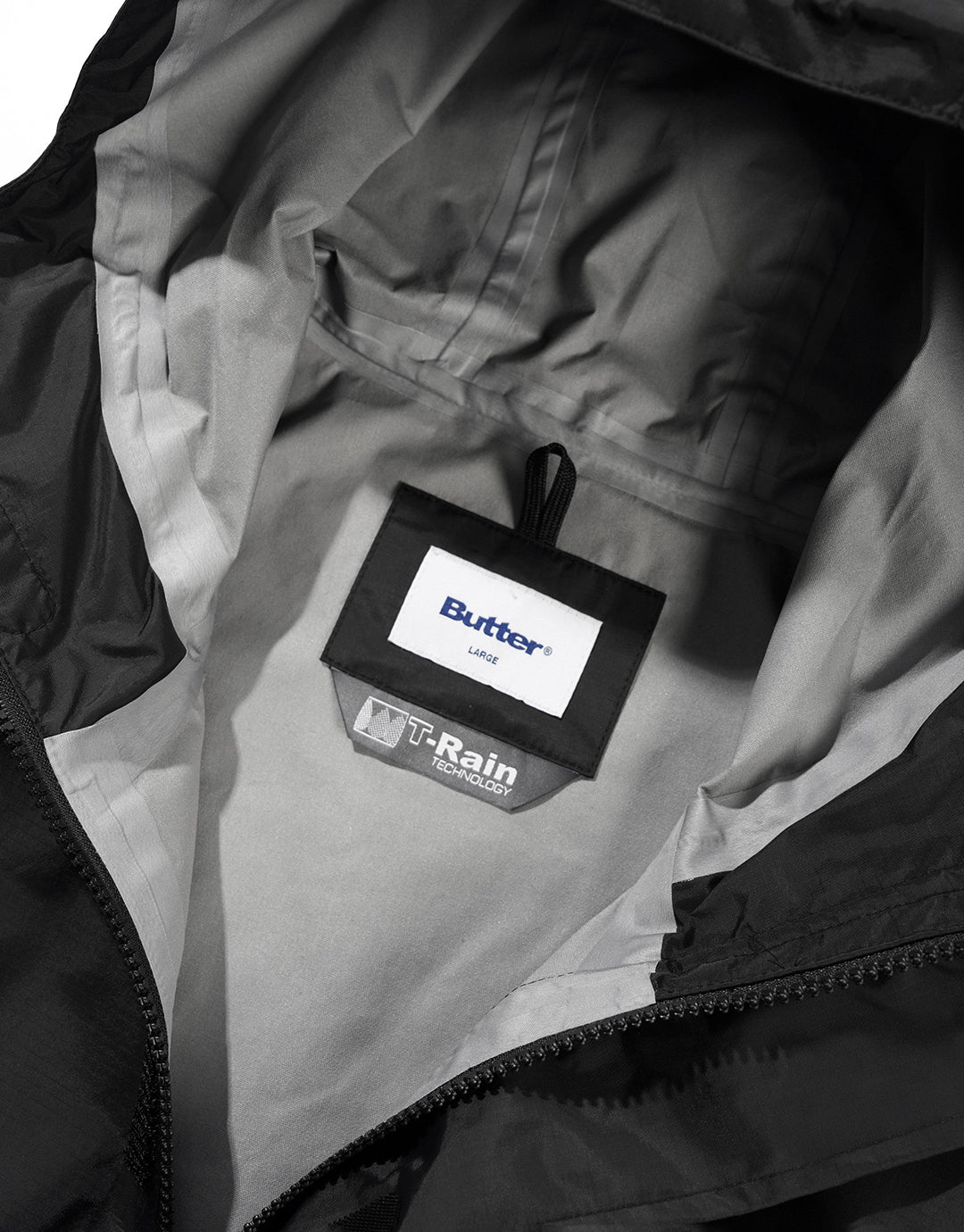 T-Rain Jacket - Black Graphite by Butter Goods - view 4