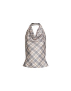 Heritage Halter - Beige Plaid by Lioness - view 5